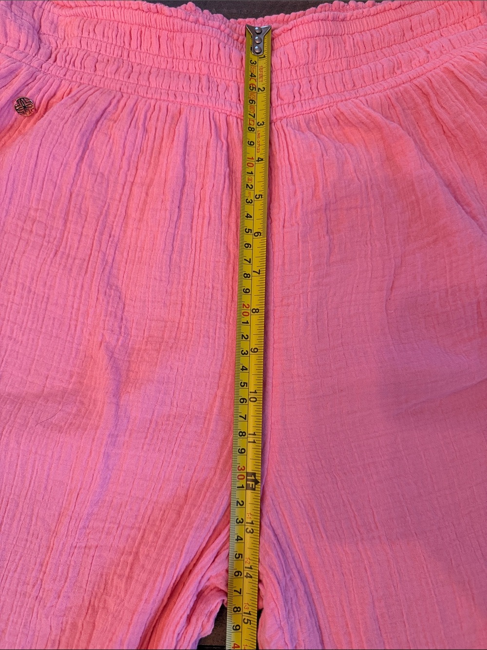 Lilly Pullitzer cotton Cover Up Pants in :
Rousseau Pink size M - Picture 5 of 6